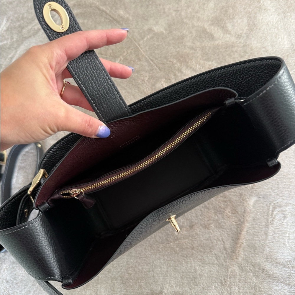 COACH Hadley Convertible Crossbody Bag w/ Gold Accent - Picture 5 of 12